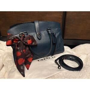 Coach Vintage Y2K Mercer Satchel 30 Turquoise